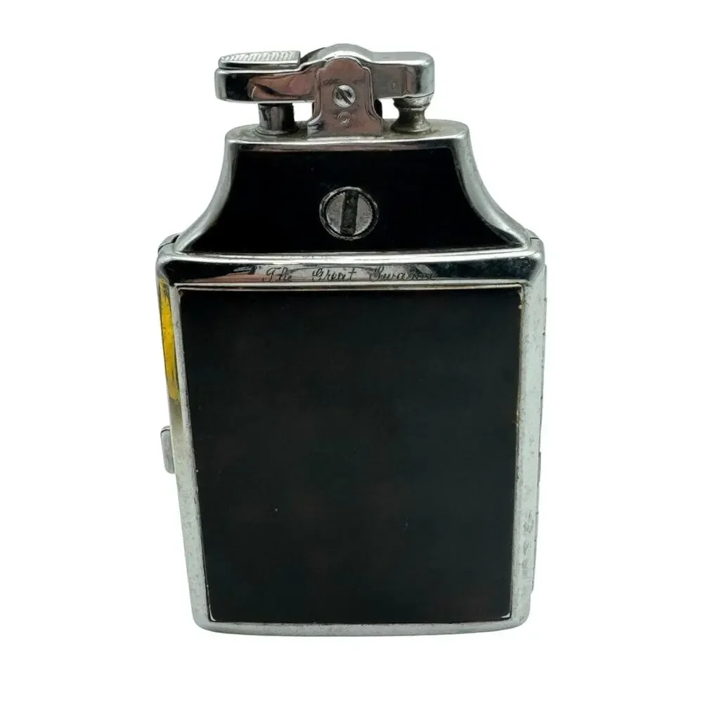 Vintage Ronson Art Deco Mastercase Cigarette Case Lighter Mono GILL